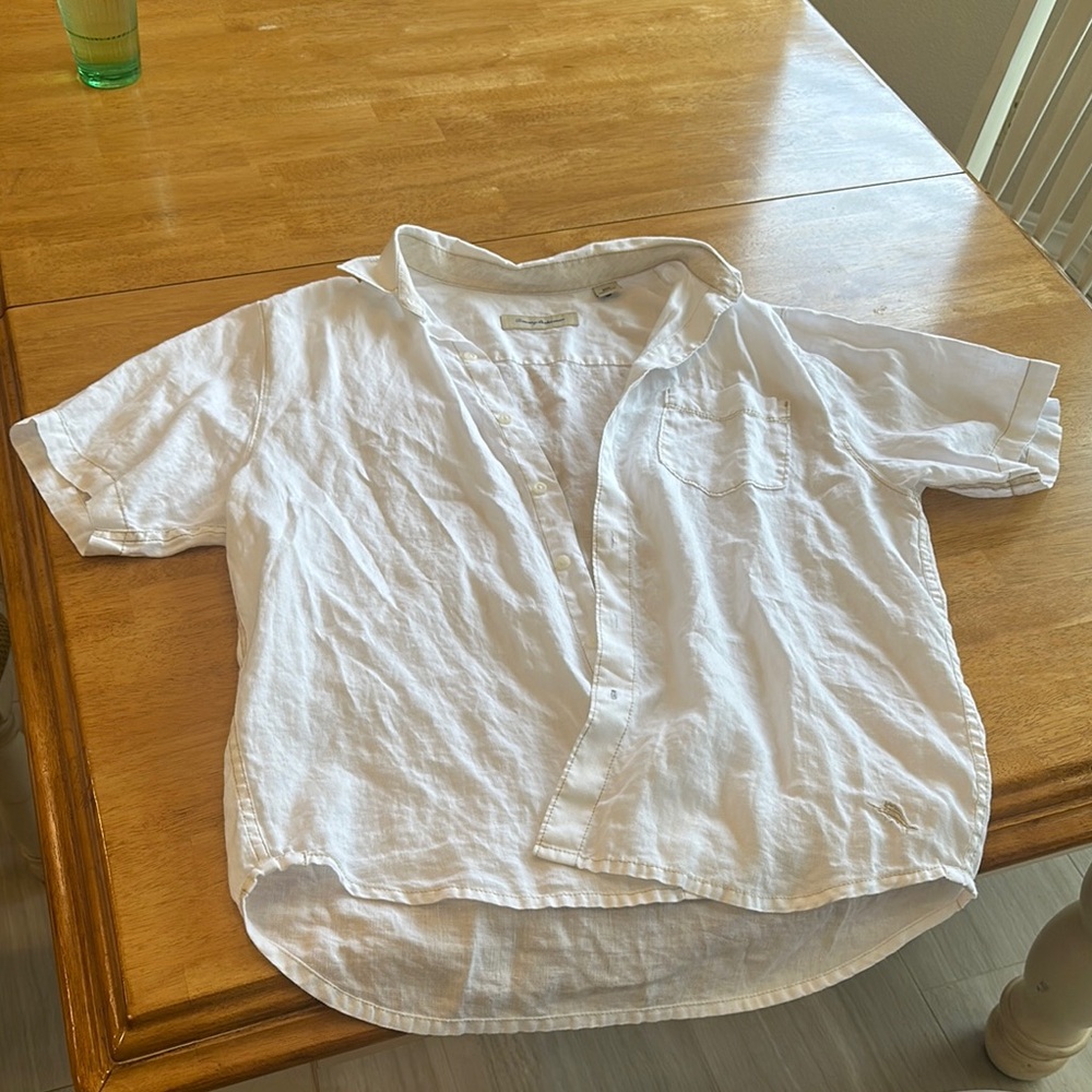 Mens White Tommy bahama Shirt